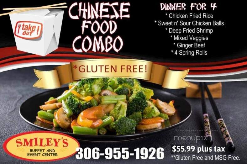 Smiley's Buffet & Catering - Saskatoon, SK menu_pic