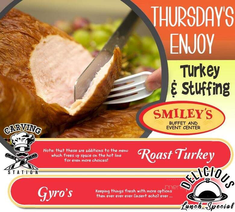 Smiley's Buffet & Catering - Saskatoon, SK menu_pic