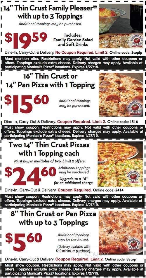 Monical's Pizza - Tuscola, IL menu_pic