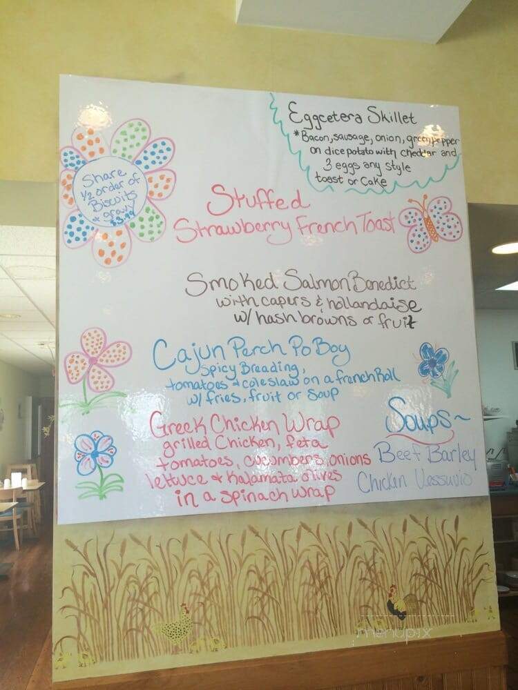 Eggcetera Cafe - Mokena, IL menu_pic