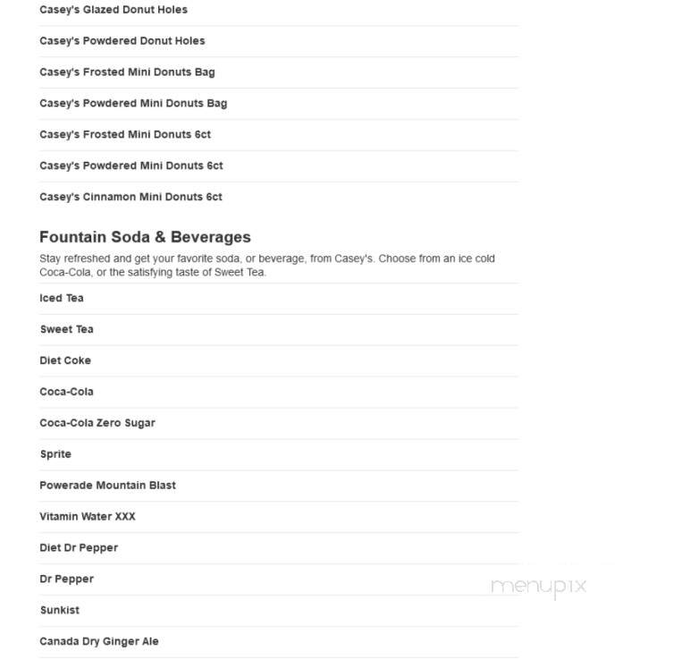 Caseys Carry Out Pizza - Burlington, KS menu_pic
