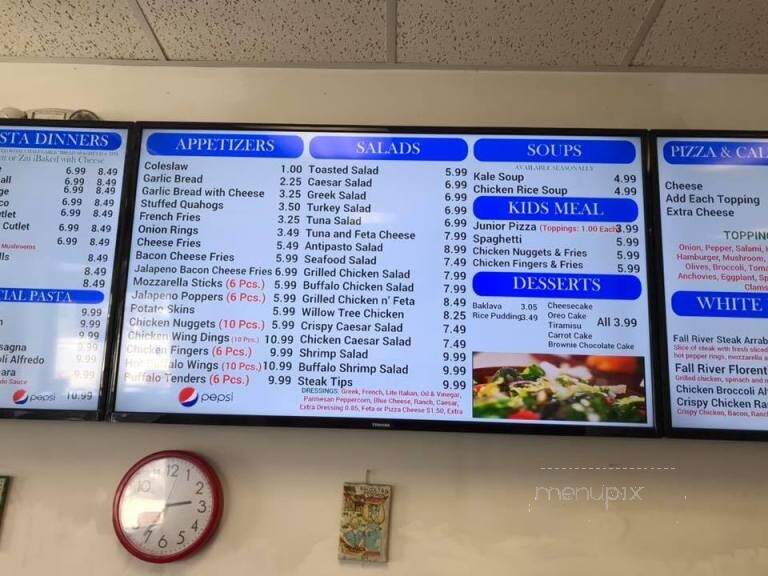 Fall River House Of Pizza - Fall River, MA menu_pic