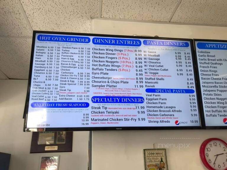 Fall River House Of Pizza - Fall River, MA menu_pic