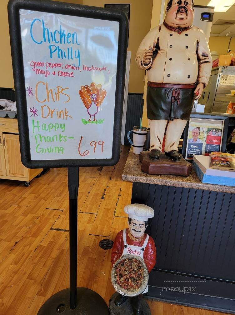 Rockys Pizzeria & Grill - Monroe, GA menu_pic