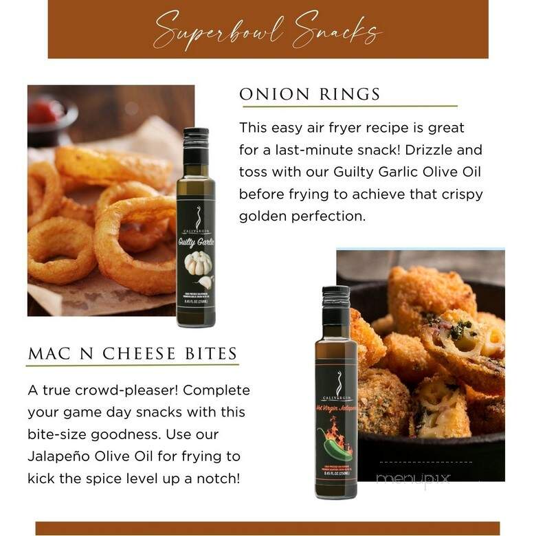 Calivirgin-Coldani Olive Ranch - Lodi, CA menu_pic