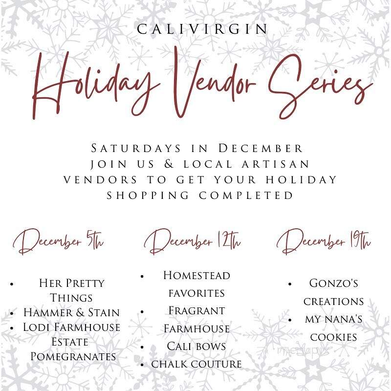Calivirgin-Coldani Olive Ranch - Lodi, CA menu_pic