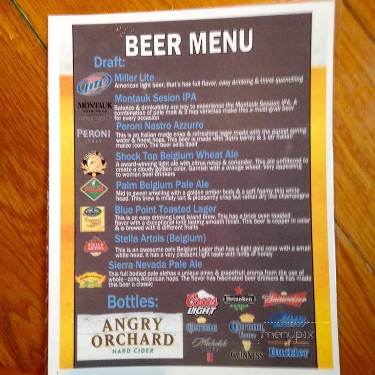 Gators - Hampton Bays, NY menu_pic