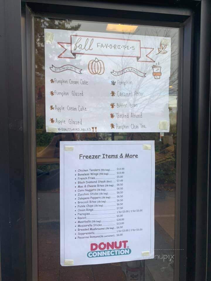 Donut Connection - Hazleton, PA menu_pic
