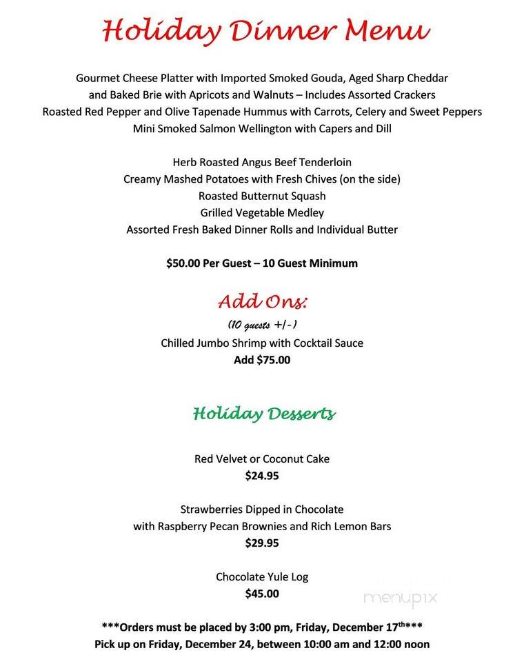 Serendipity Catering - Atlanta, GA menu_pic