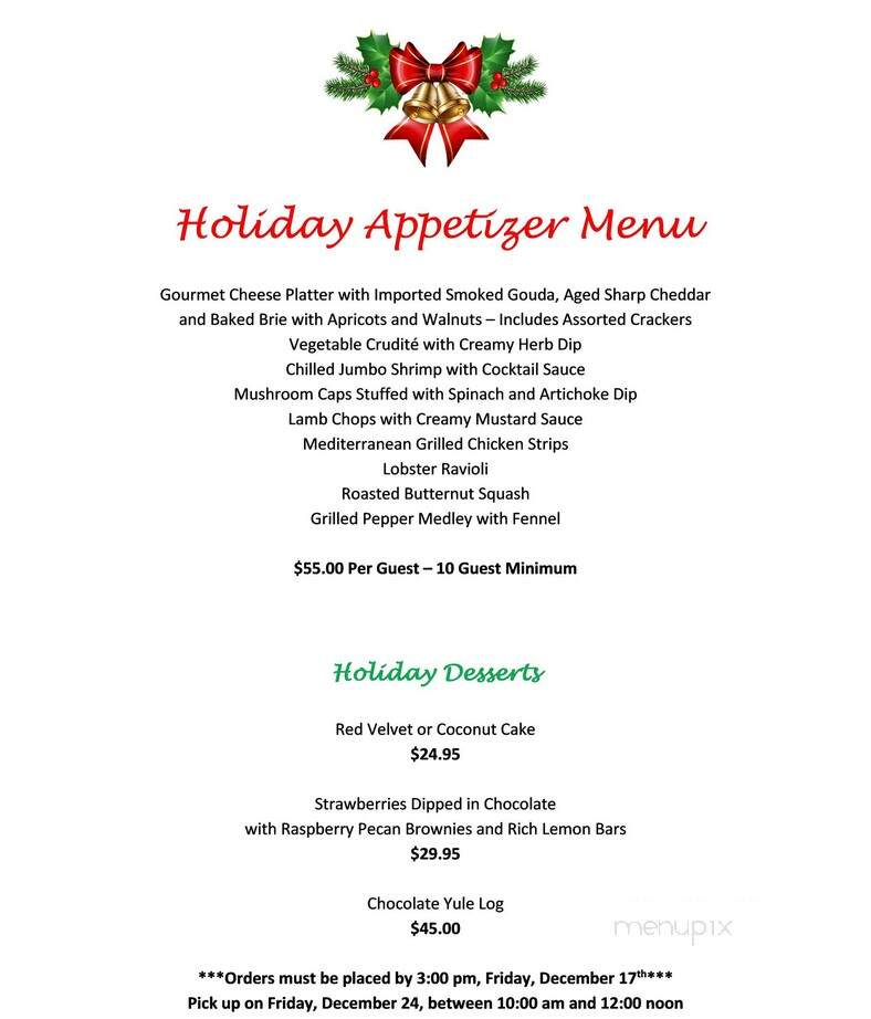 Serendipity Catering - Atlanta, GA menu_pic