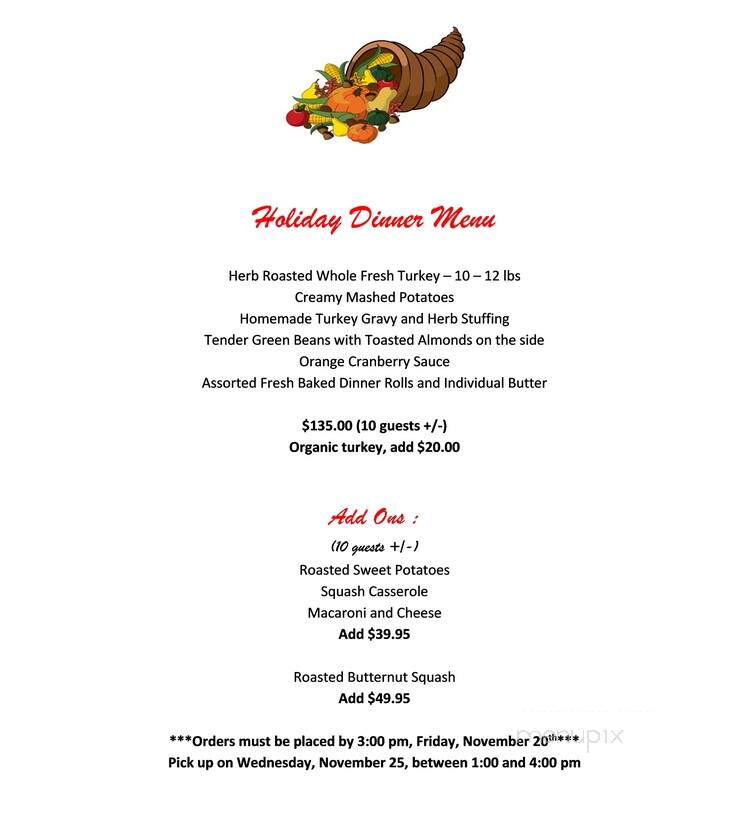 Serendipity Catering - Atlanta, GA menu_pic