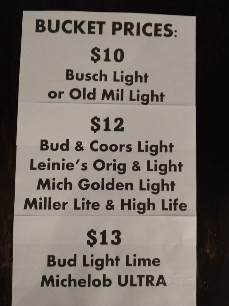 R & R Bar & Campground - Bloomer, WI menu_pic