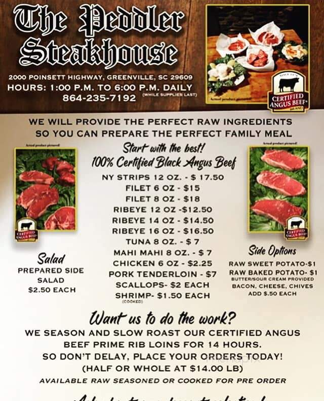 Peddler Steak House - Greenville, SC