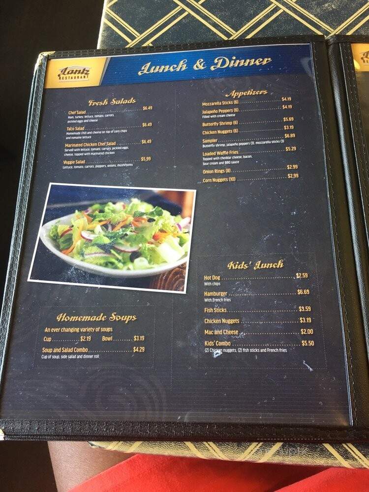 Lantz Restaurant - Laurel, MD menu_pic