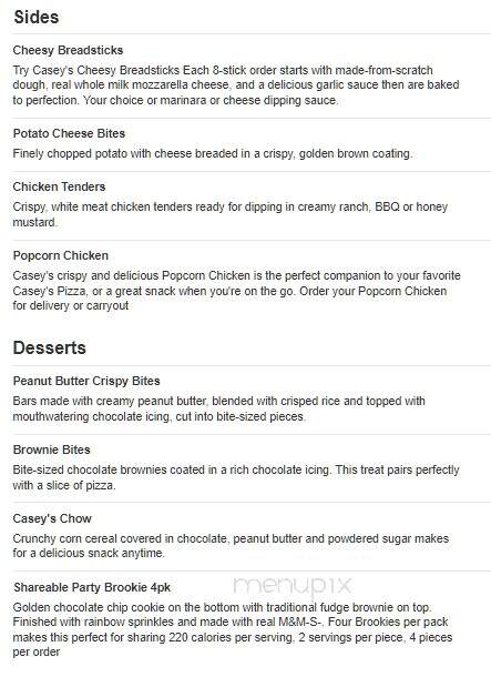 Caseys Carry Out Pizza - Warrenton, MO menu_pic