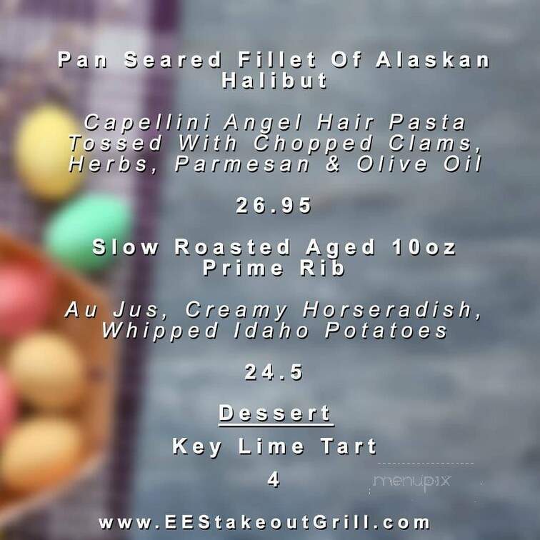 EE Stakeout Grill - Belleair Bluffs, FL menu_pic