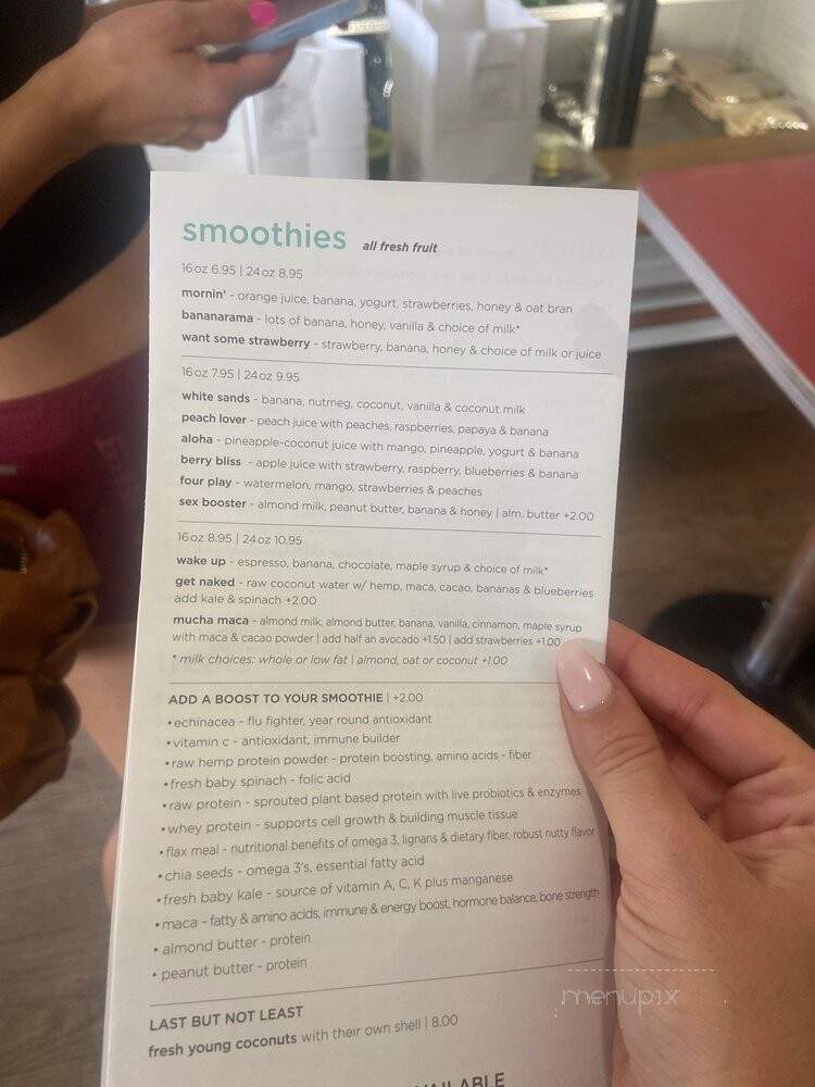 Joni's - Montauk, NY menu_pic