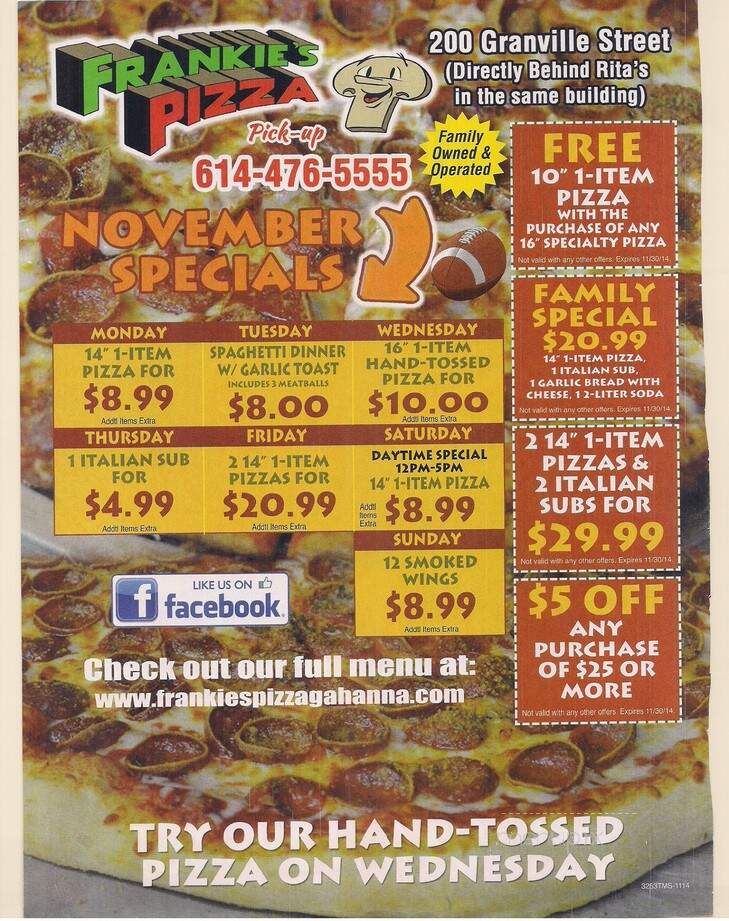 Frankie's Pizza - Gahanna, OH