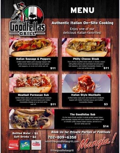 One & Only - St George, UT menu_pic