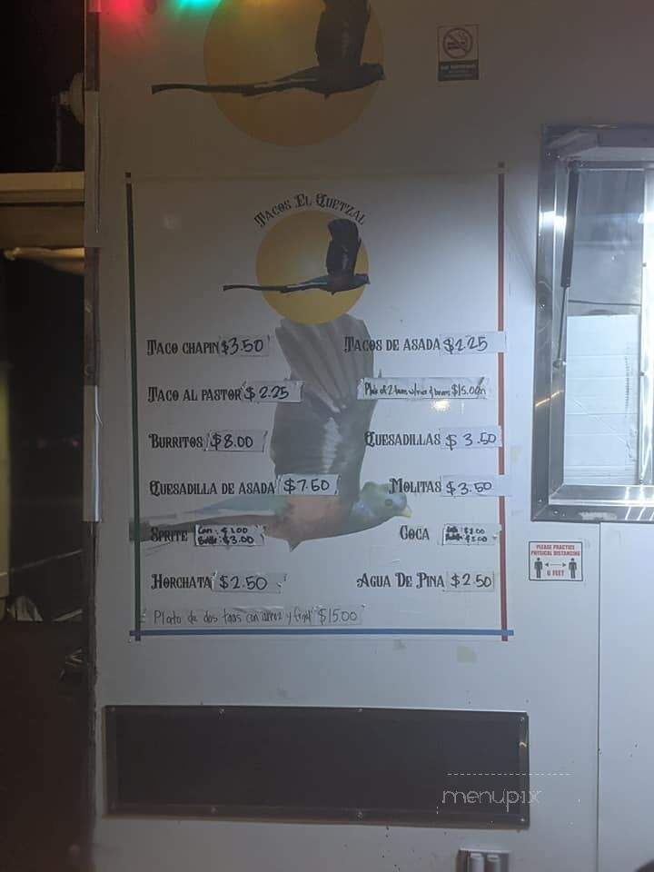 One & Only - St George, UT menu_pic
