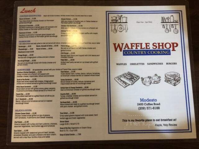 Waffle Shop - Modesto, CA