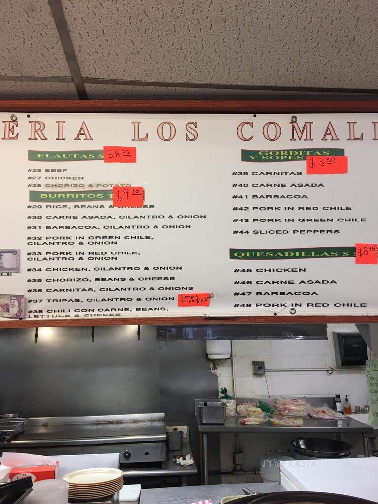 Los Comales - Oklahoma City, OK menu_pic
