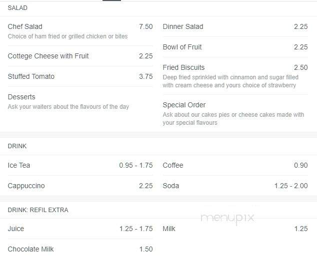 Grill - Groom, TX menu_pic