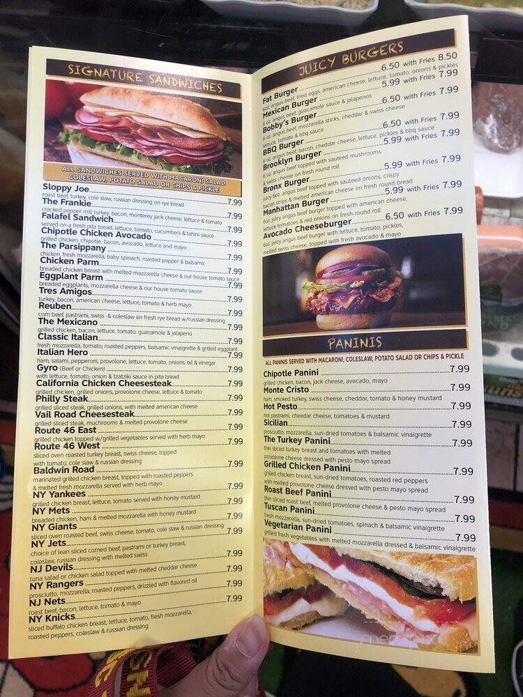 Baldwin Bagels & Bakery - Parsippany, NJ menu_pic