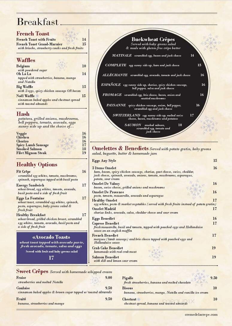 Crme de la Crpe - Long Beach, CA menu_pic