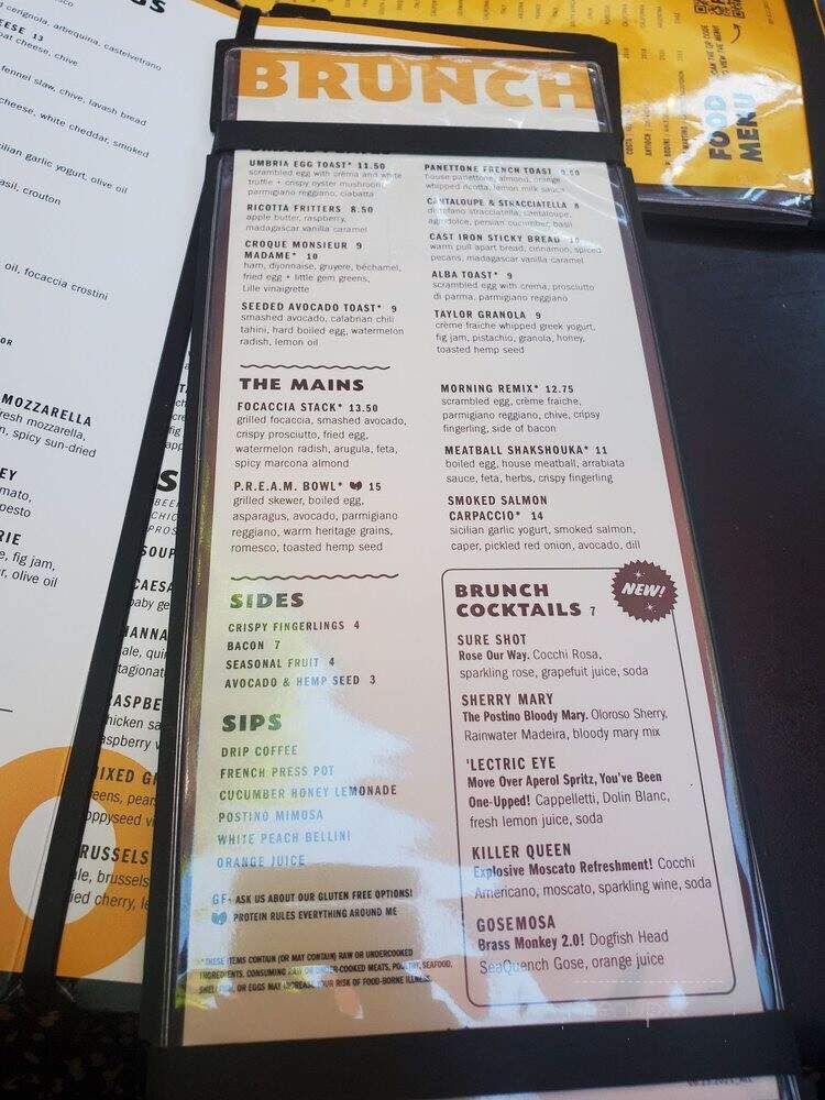 Postino Central - Phoenix, AZ menu_pic