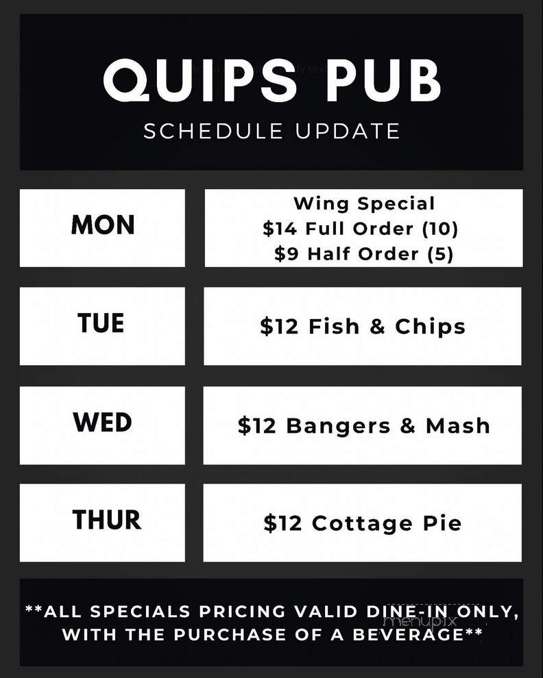 Quips Pub - Lancaster, PA