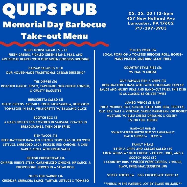 Quips Pub - Lancaster, PA