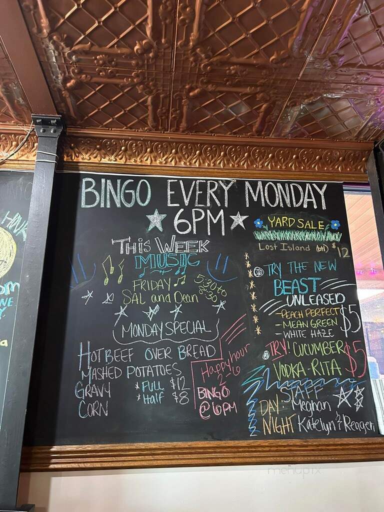 Boot Hill Pub - La Crosse, WI menu_pic