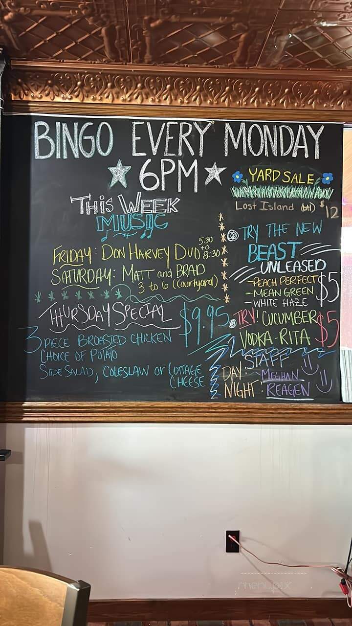 Boot Hill Pub - La Crosse, WI menu_pic