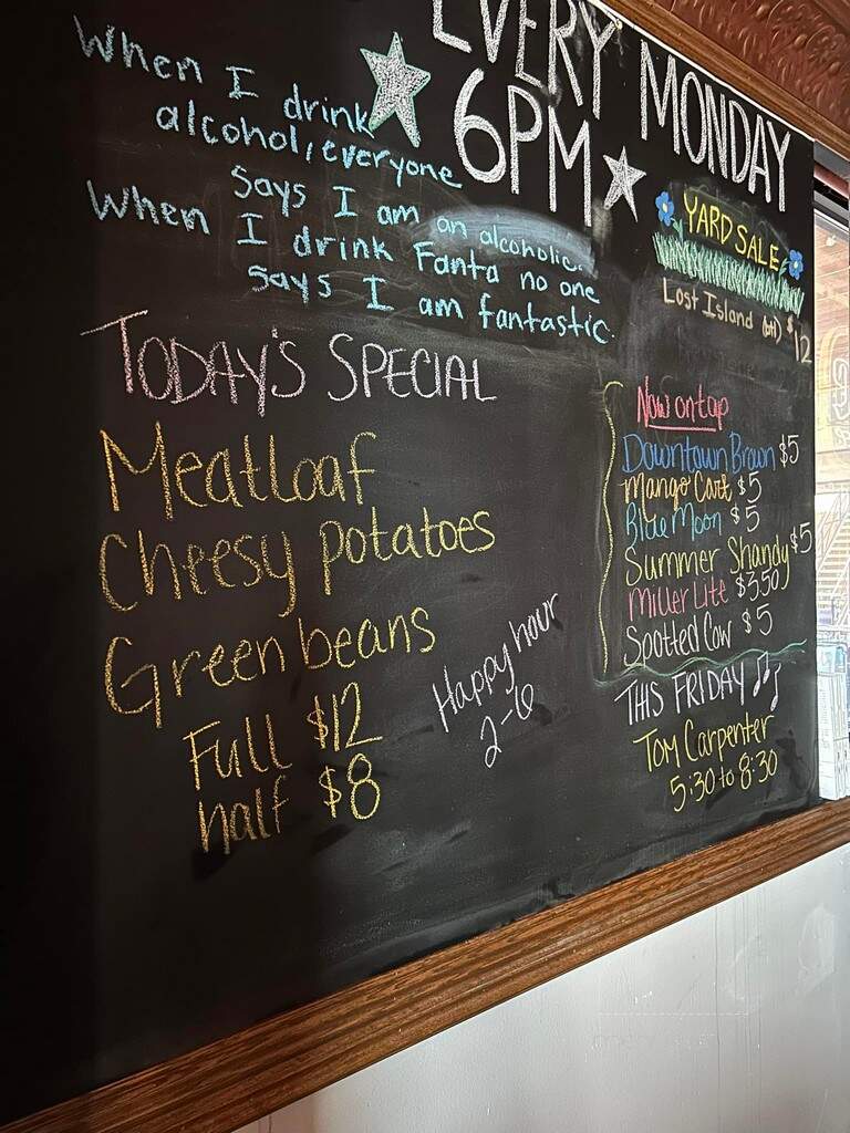 Boot Hill Pub - La Crosse, WI menu_pic