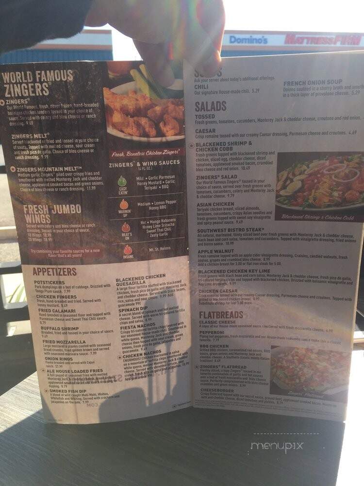 Miller's Ale House - Palmetto Bay, FL menu_pic