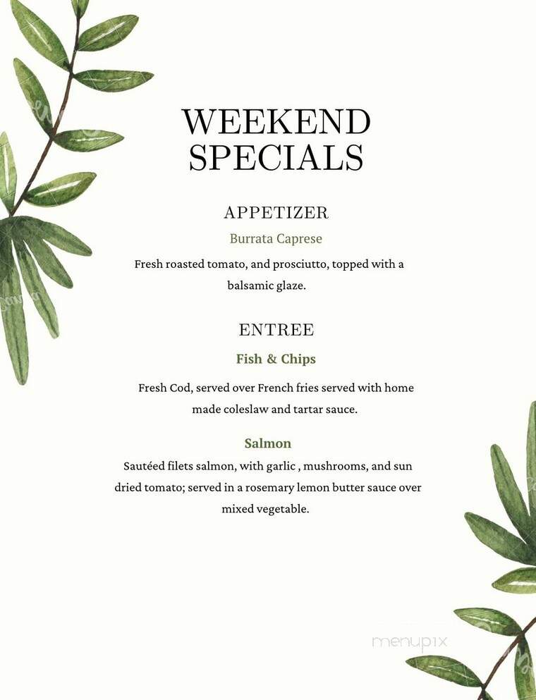 Vetrano's - Westerly, RI menu_pic
