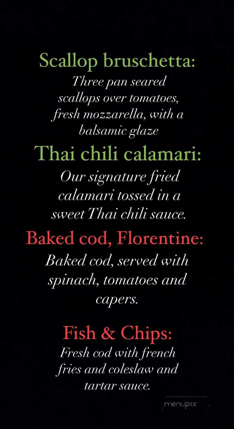 Vetrano's - Westerly, RI menu_pic