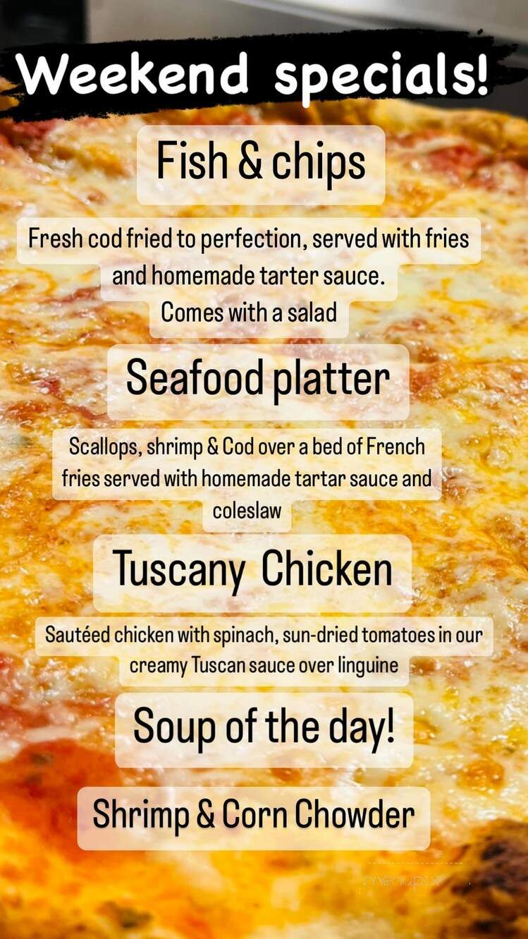 Vetrano's - Westerly, RI menu_pic