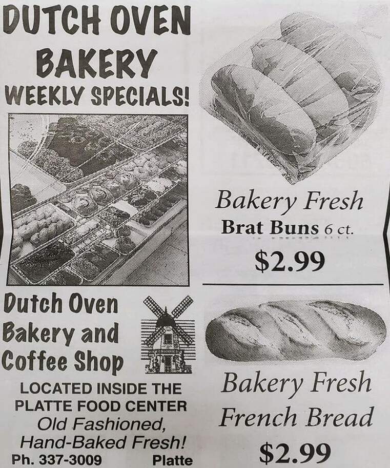 Dutch Oven Bakery - Hagerstown, IN menu_pic