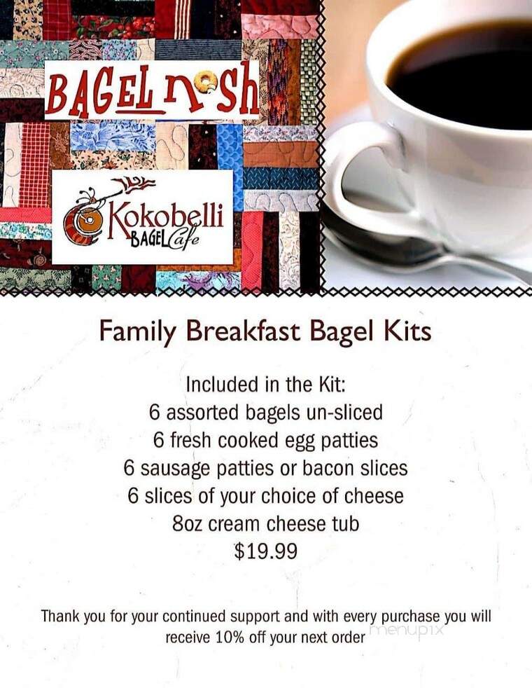 Kokobelli Bagel Cafe - Mesa, AZ