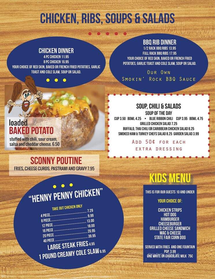 Gronks Grill & Bar - Superior, WI menu_pic