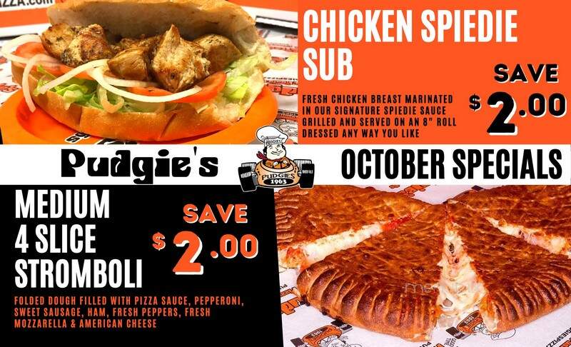 Pudgie's Pizza Pasta & Subs - Binghamton, NY