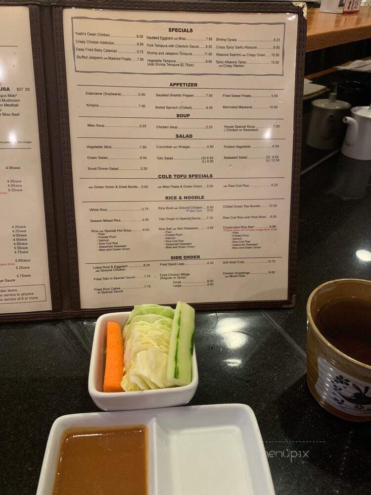 Sakura House - Los Angeles, CA menu_pic