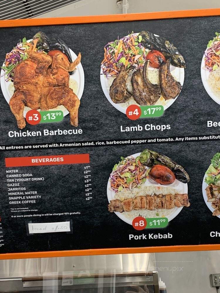 Tasty Burgers - North Hollywood, CA menu_pic