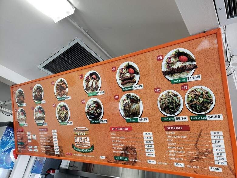 Tasty Burgers - North Hollywood, CA menu_pic