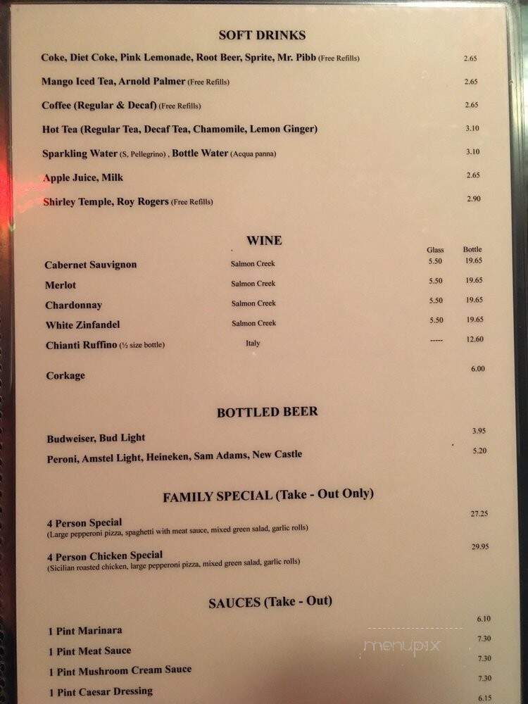 Topanga Pizza - Woodland Hills, CA menu_pic