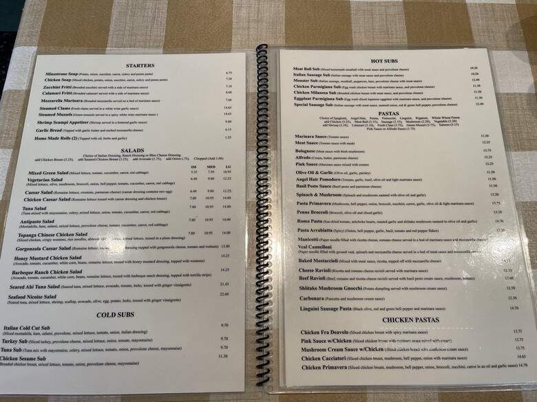 Topanga Pizza - Woodland Hills, CA menu_pic
