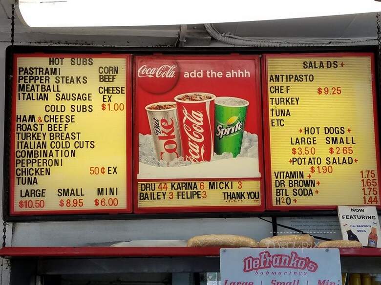 De Frankos Italian Sandwiches - Van Nuys, CA menu_pic