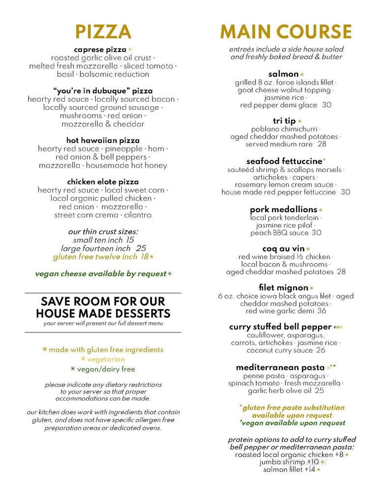 L. May Eatery - Dubuque, IA menu_pic